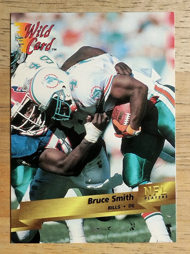 1993 Wild Card #30 Bruce Smith