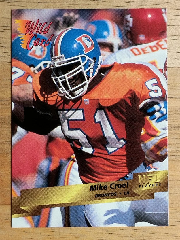 1993 Wild Card #38 Mike Croel