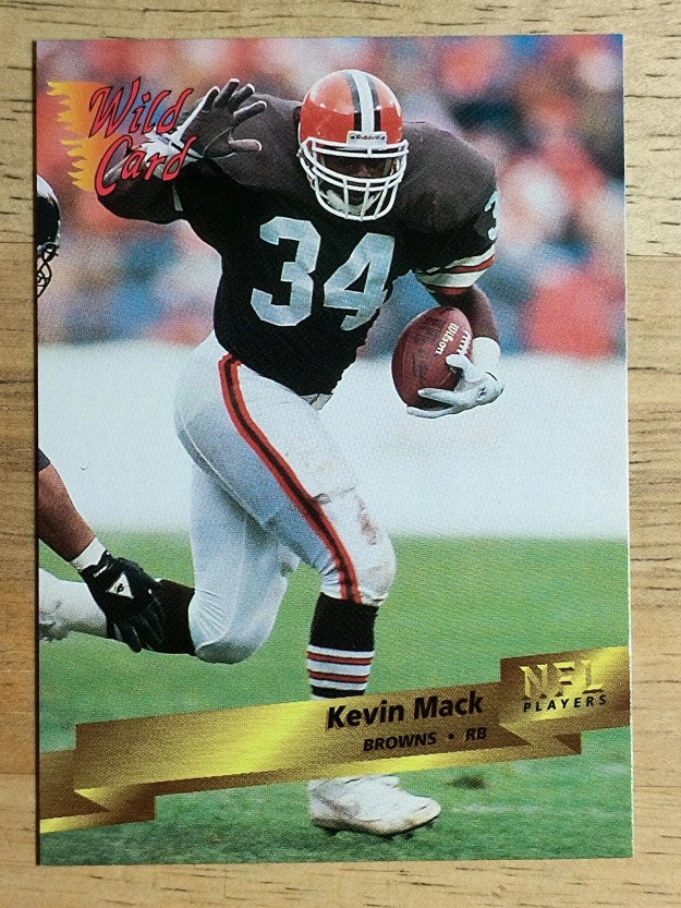 1993 Wild Card #39 Kevin Mack
