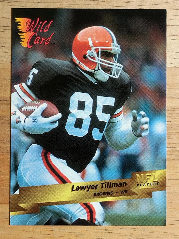 1993 Wild Card #40 Lawyer Tillman