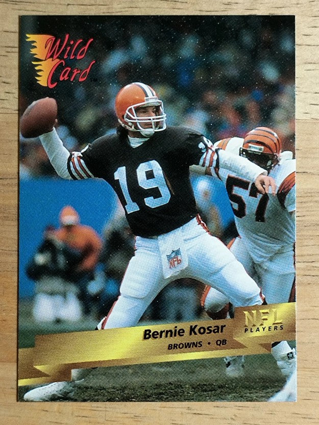 1993 Wild Card #42 Bernie Kosar