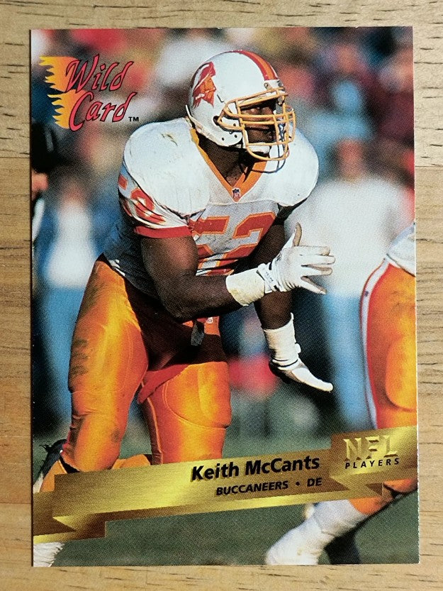 1993 Wild Card #45 Keith McCants