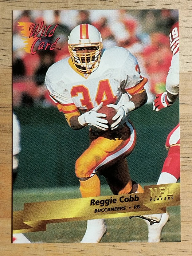 1993 Wild Card #48 Reggie Cobb