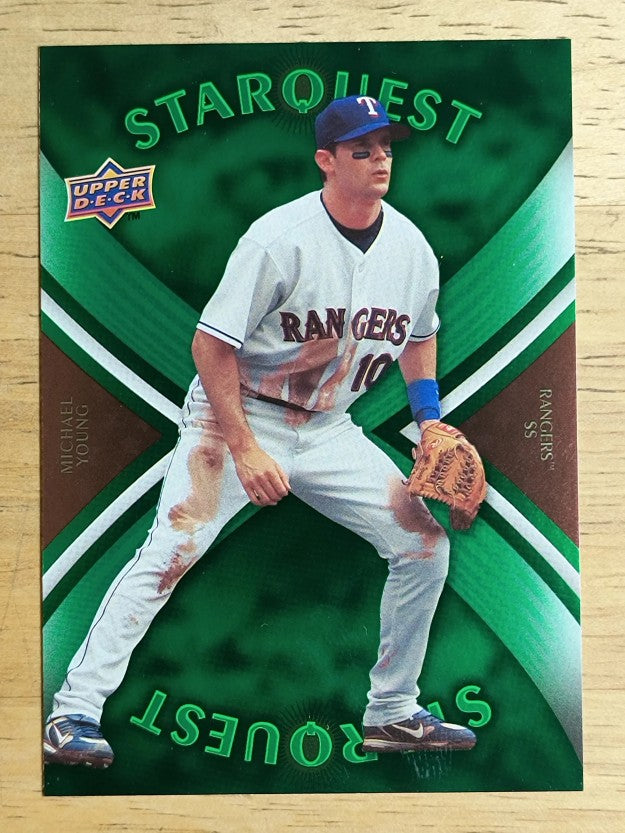 2008 Upper Deck First Edition StarQuest #SQ30 Michael Young