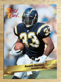 1993 Wild Card #61 Ronnie Harmon