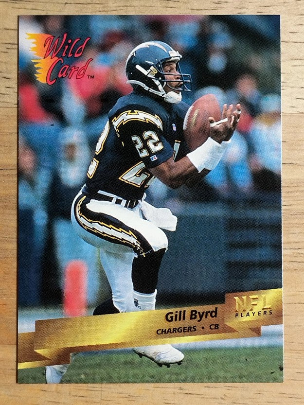 1993 Wild Card #63 Gill Byrd