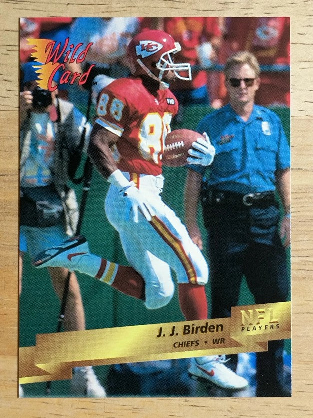 1993 Wild Card #66 J.J. Birden