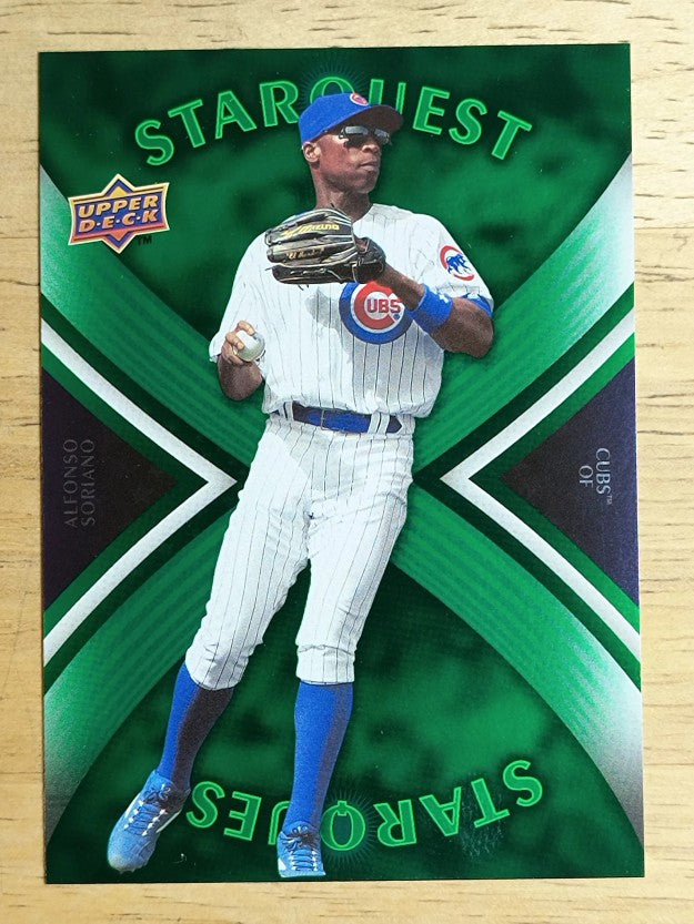 2008 Upper Deck First Edition StarQuest #SQ23 Alfonso Soriano