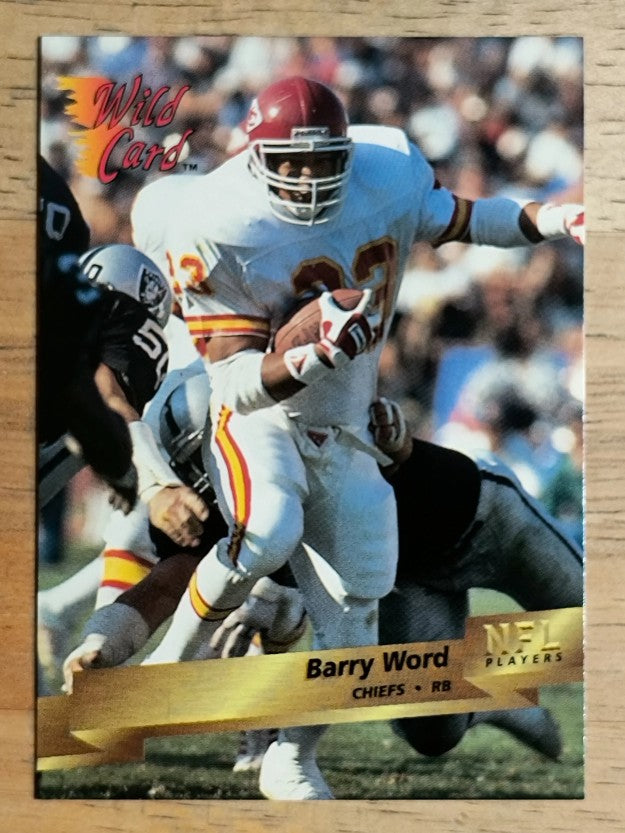 1993 Wild Card #70 Barry Word
