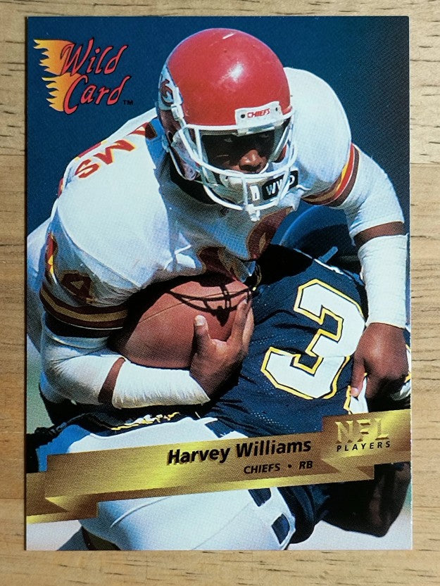 1993 Wild Card #73 Harvey Williams