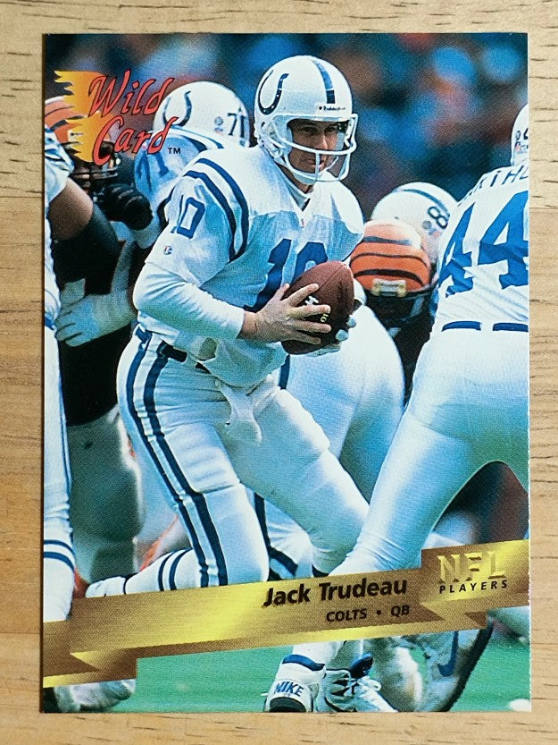 1993 Wild Card #74 Jack Trudeau