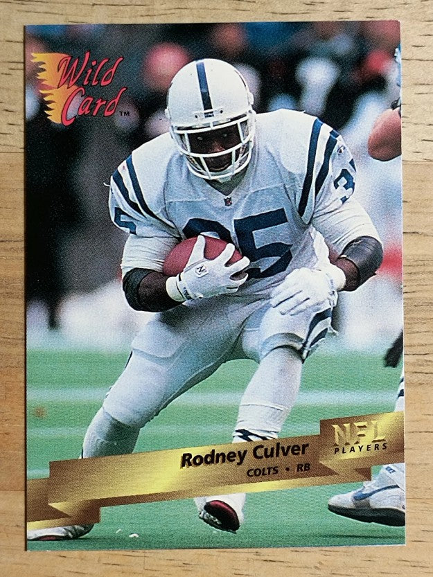1993 Wild Card #75 Rodney Culver