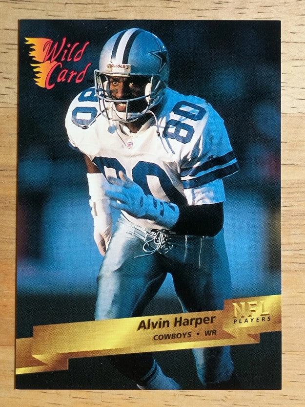 1993 Wild Card #84 Alvin Harper