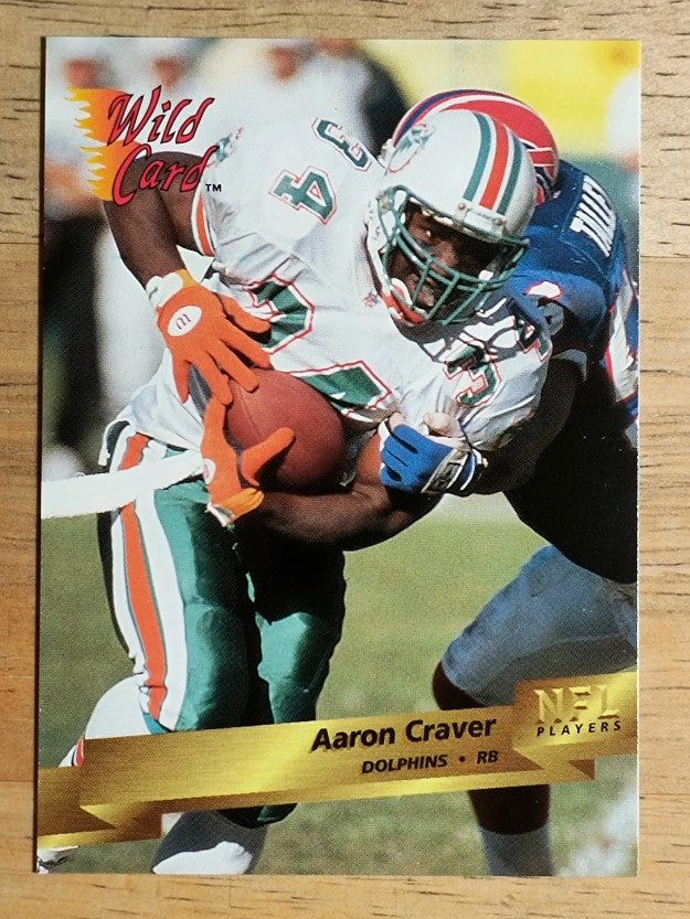 1993 Wild Card #91 Aaron Craver