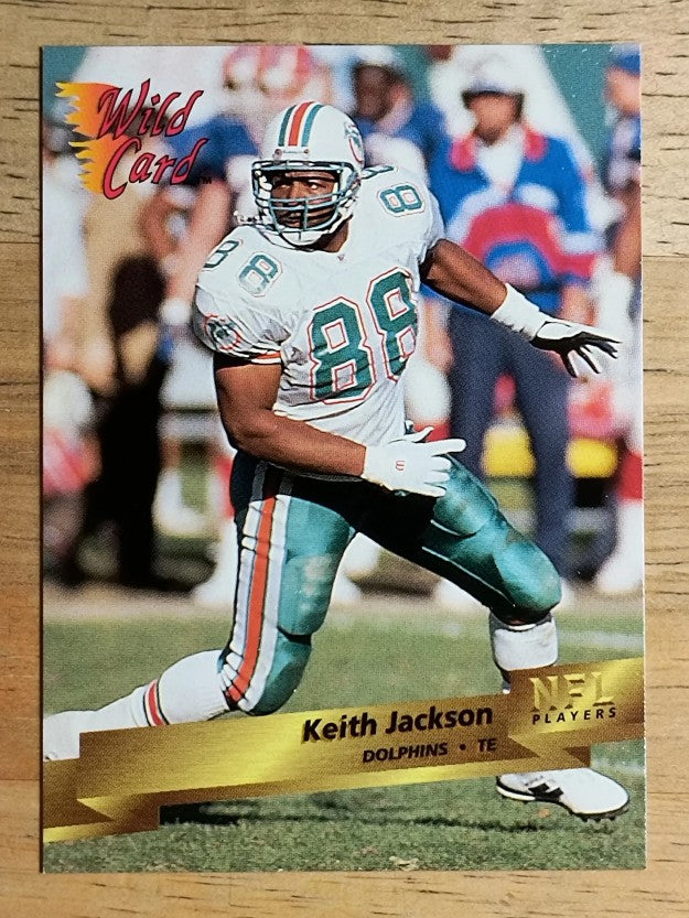 1993 Wild Card #93 Keith Jackson