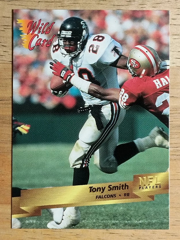 1993 Wild Card #101 Tony Smith RB