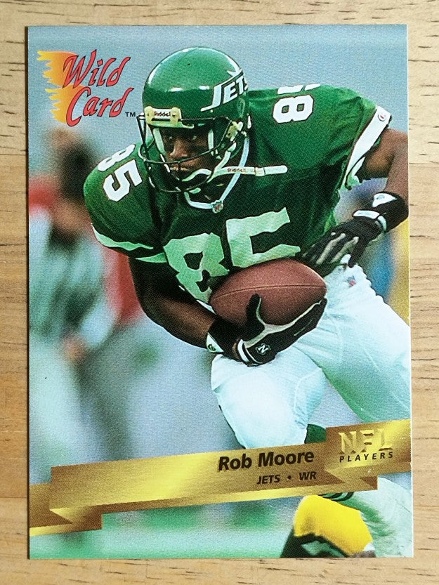 1993 Wild Card #117 Rob Moore