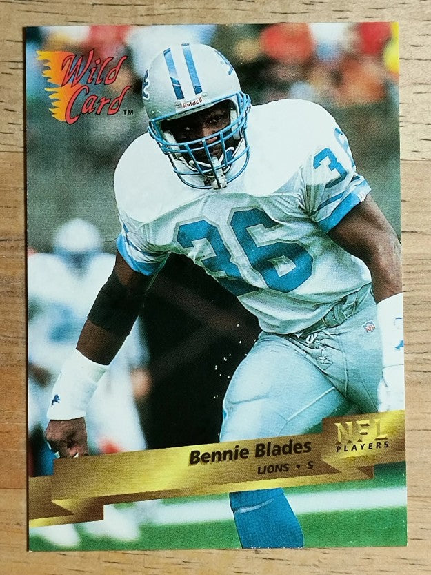 1993 Wild Card #120 Bennie Blades