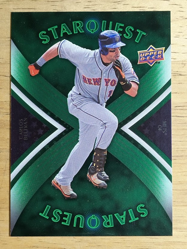 2008 Upper Deck First Edition StarQuest #SQ36 Carlos Beltran
