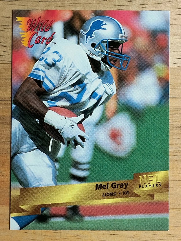 1993 Wild Card #122 Mel Gray