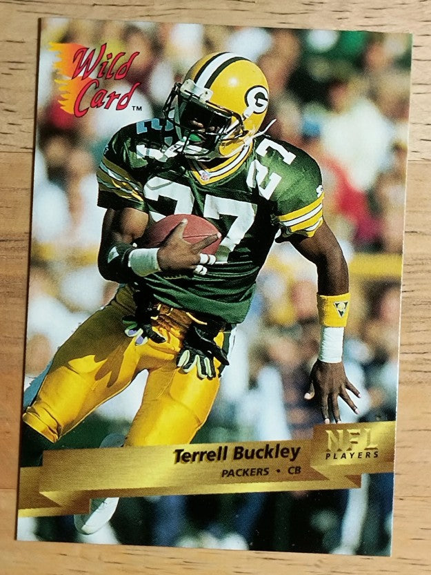 1993 Wild Card #133 Terrell Buckley