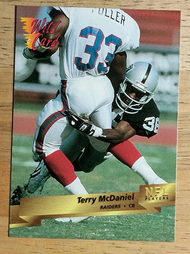 1993 Wild Card #149 Terry McDaniel