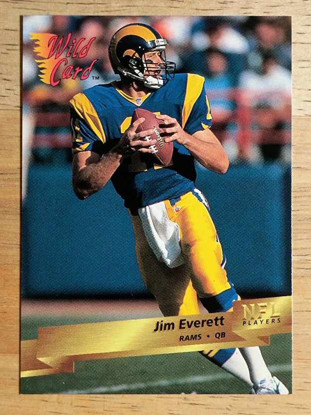 1993 Wild Card #154 Jim Everett