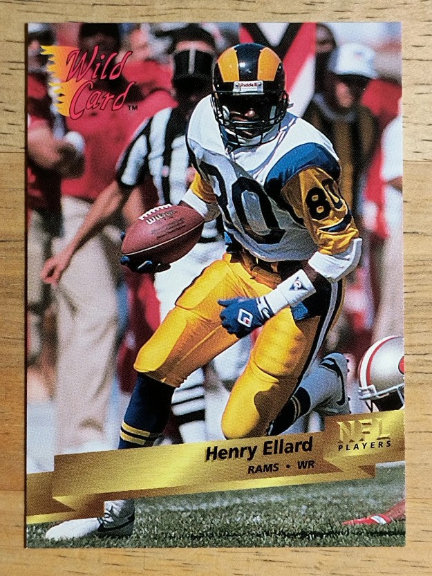 1993 Wild Card #156 Henry Ellard