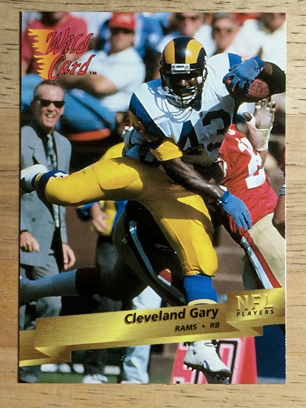 1993 Wild Card #157 Cleveland Gary
