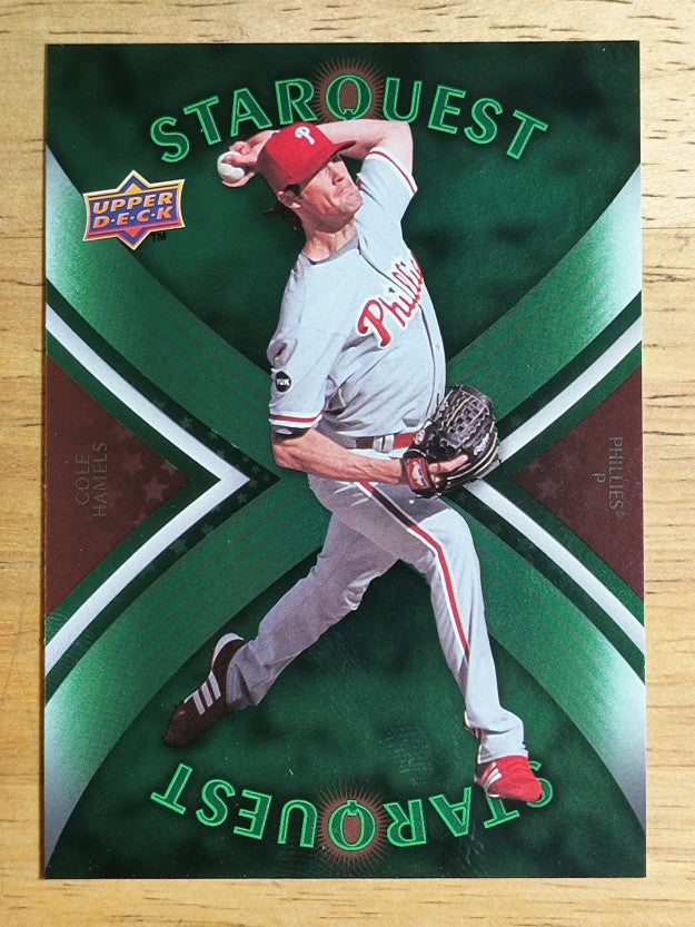 2008 Upper Deck First Edition StarQuest #SQ38 Cole Hamels