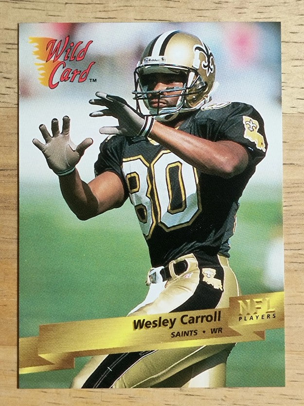 1993 Wild Card #170 Wesley Carroll