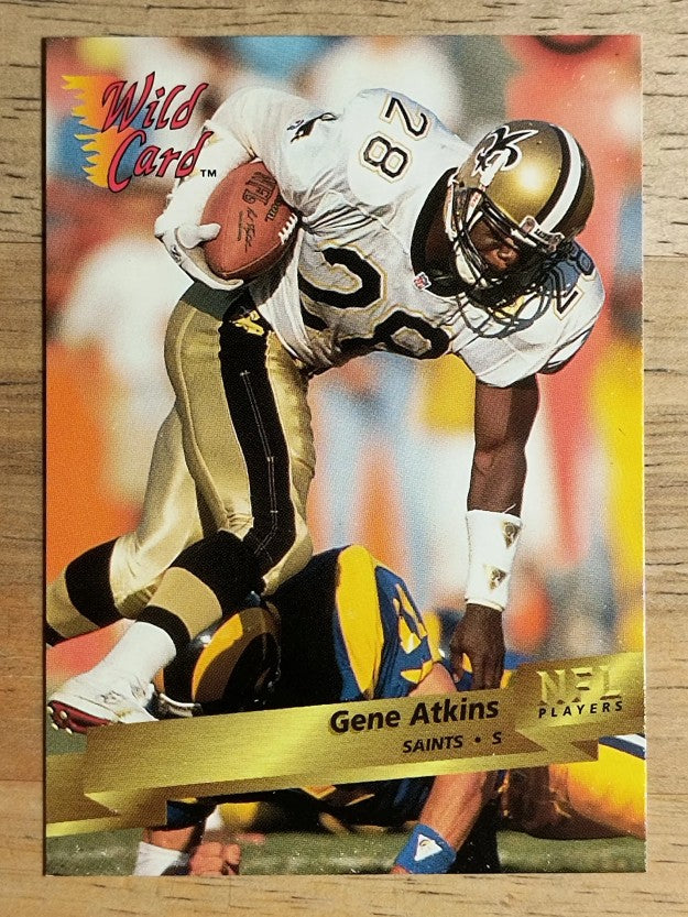1993 Wild Card #171 Gene Atkins