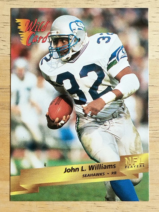 1993 Wild Card #175 John L. Williams