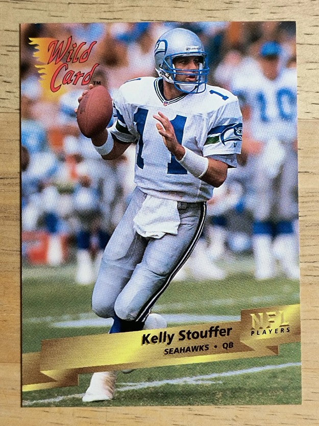 1993 Wild Card #178 Kelly Stouffer
