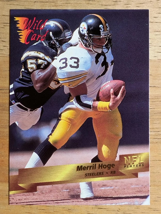 1993 Wild Card #183 Merril Hoge