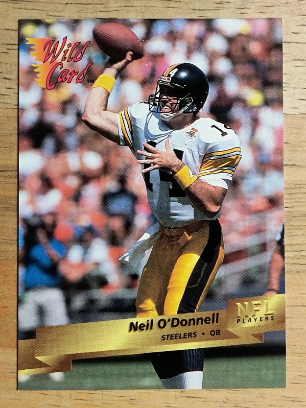 1993 Wild Card #188 Neil O'Donnell