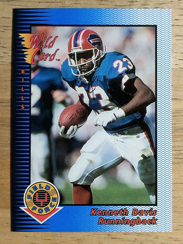 1993 Wild Card Field Force #62 Kenneth Davis