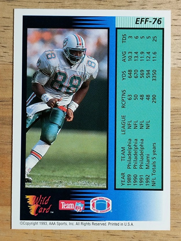 1993 Wild Card Field Force #76 Keith Jackson