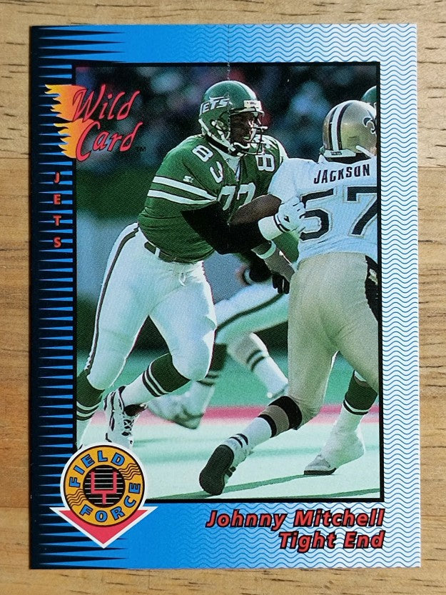 1993 Wild Card Field Force #83 Johnny Mitchell
