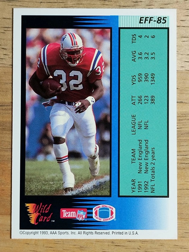 1993 Wild Card Field Force #85 Leonard Russell