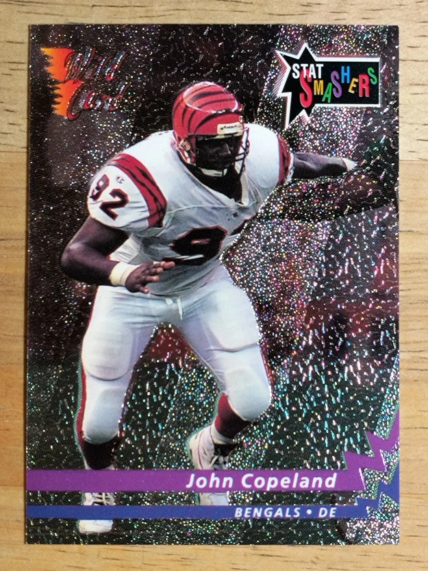 1993 Wild Card Stat Smashers Rookies #4 John Copeland