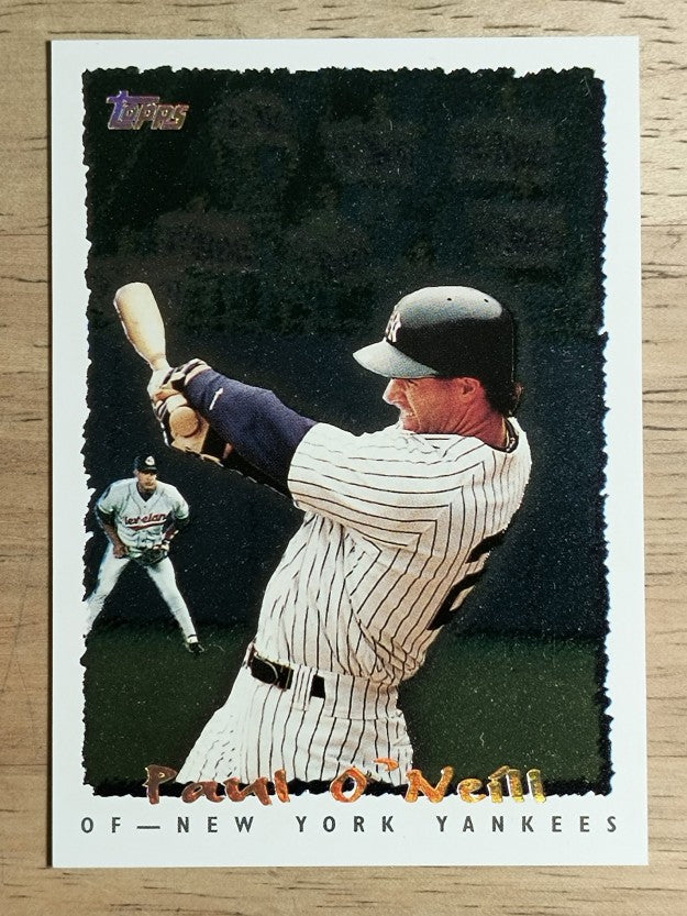 1995 Topps Cyberstats #224 Paul O'Neill