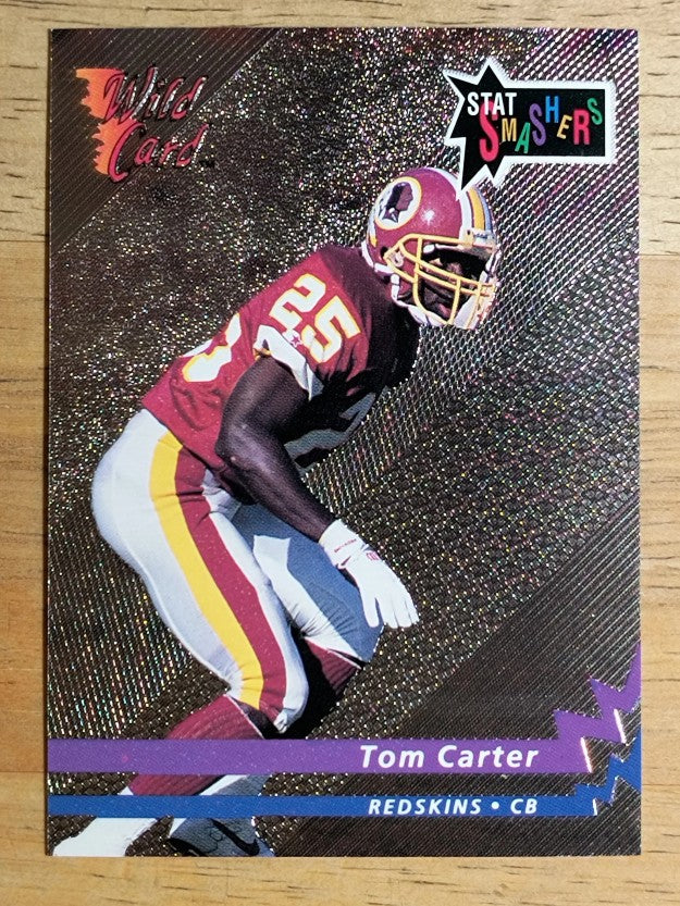 1993 Wild Card Stat Smashers Rookies #39 Tom Carter
