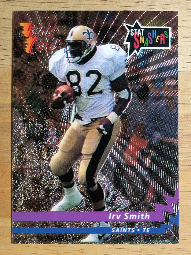 1993 Wild Card Stat Smashers Rookies #50 Irv Smith