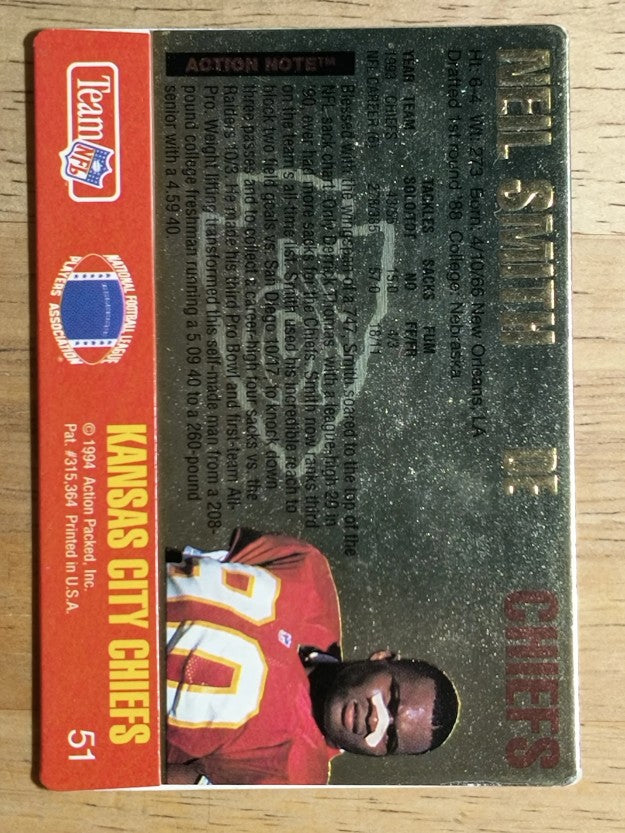 1994 Action Packed #51 Neil Smith