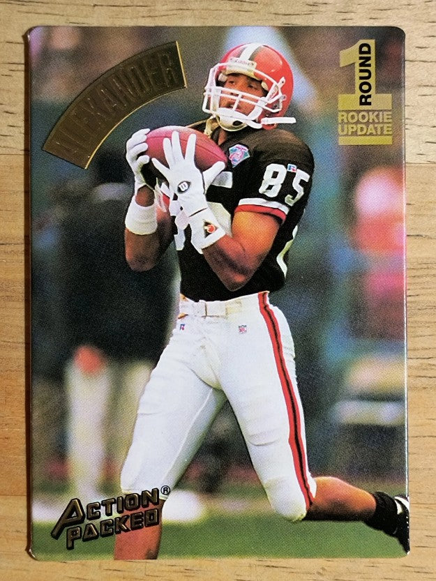 1994 Action Packed #148 Derrick Alexander WR RC