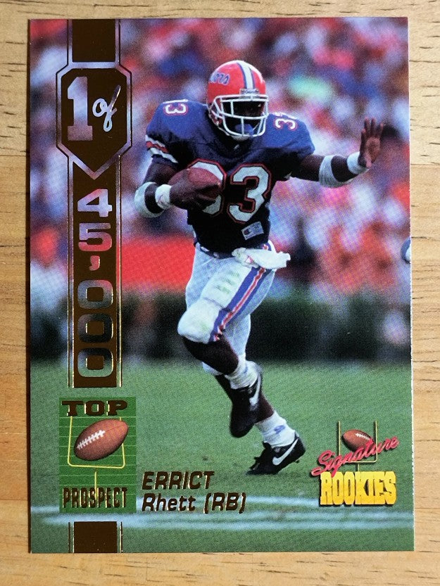 1994 Signature Rookies #47 Errict Rhett