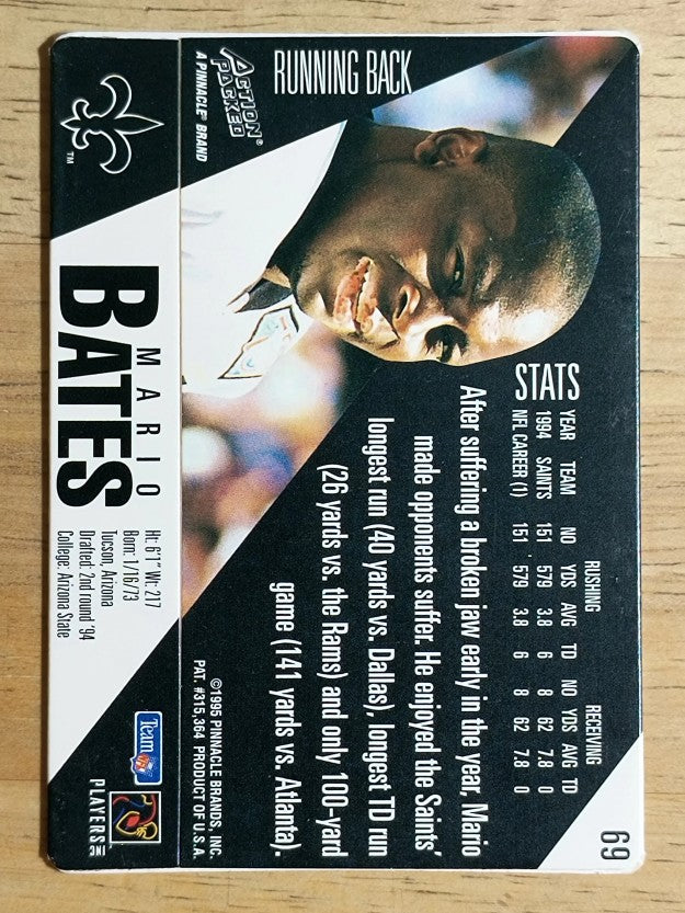 1995 Action Packed #69 Mario Bates