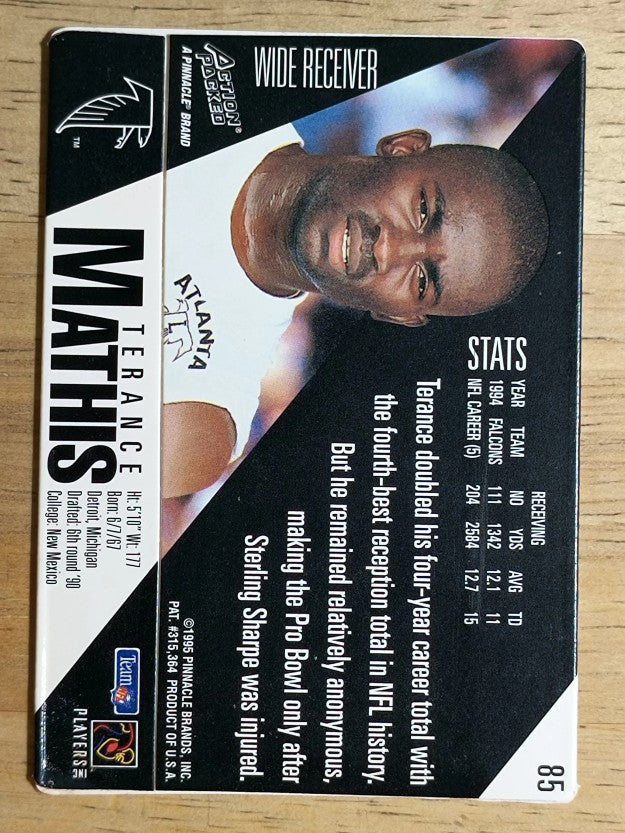 1995 Action Packed #85 Terance Mathis