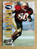 1995 Action Packed #103 Derrick Alexander DE RC